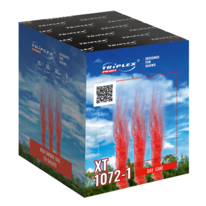 Triplex Vuurwerk XT1072-1 Rook Salute Red
