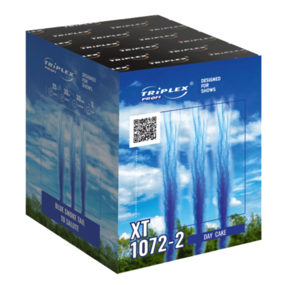Triplex Vuurwerk XT1072-2 Rook Salute Blue