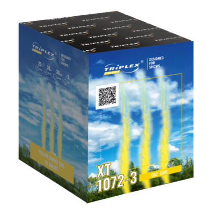 Triplex Vuurwerk XT1072-3 Salute  Yellow